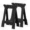 Stanley Junior Schneideständer / Tragkraft bis zu 450 kg / Polypropylen / Abmessungen 55 x 11 x 81 cm / Gewicht 4,8 kg / 2 Stück