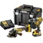DeWalt DCK2080P2T / Akku-Werkzeugset / Schlagbohrmaschine & Winkelschleifer / 18 V / 2x 18V 5Ah / Ladegerät & Koffer