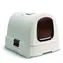 Curver Tiertoilette beige / 51cm x 38,5cm x 40cm