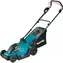 Makita DLM330ST / Akku-Rasenmäher / 18 V / 4.300 U/min / bis zu 270 m / Schnittbreite 33 cm / 30 l Fangkorb / 1 x 5,0 Ah