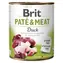Brit Pâté & Meat Duck 800 g / Dose für Hunde / 70 % Ente und Huhn / Reine Fleischpastete mit Eingeweidestücken und Fleisch