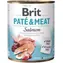 Brit Pâté & Meat Salmon 800 g / Dose für Hunde / 70 % Lachs und Huhn / Reine Fleischpastete mit Eingeweidestücken und Fleisch