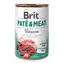 Brit Paté & Meat Wild 400 g / Dose für Hunde / 70 % Wild und Huhn / Reine Fleischpastete mit Eingeweidestücken und Fleisch