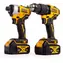 DeWalt DCK2062M2T / Set Akku-Werkzeuge Bohrhammer & Schlagschrauber / 18 V / 2x 4Ah / Koffer
