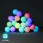 Nedis Dekoleuchten SmartLife / Partylichter / WLAN / weiß / RGB / 20 LEDs / 10 m / Android