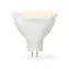 Nedis LED-Lampe GU5.3 / Spot / 5,8 W / 450 lm / 2700 K / Warmweiß / Hell / Anzahl der Lampen in der Verpackung: 1 Stk.