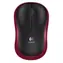 Logitech Wireless Mouse M185 / optisch / 3 Tasten / rot-schwarz