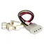 Akasa Reduktionskabel 4-Pin PSU Molex auf 4X 3-Pin Lüfter, Geschwindigkeitsreduzierung