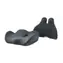 Powerton Lordosenstütze und Sitzkissen-Set anthrazit / ergonomisch / Memory-Schaum
