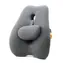 Powerton Lordosenstütze grau / ergonomisch / Memory-Schaum