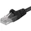 PremiumCord UTP CAT5E 3M / Patchkabel / RJ45-RJ45 / schwarz