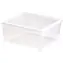 Curver Aufbewahrungsbox mit Deckel 18,5 l klar / 39,6 x 34,3 x 17 cm