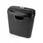 Nedis Aktenvernichter schwarz / Bandschnitt / 6x A4-Seiten / 10 l / 190 W