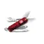 VICTORINOX Signature Lite Taschenmesser, rot transparent
