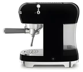 SMEG ECF02BLEU schwarze Hebel-Kaffeemaschine