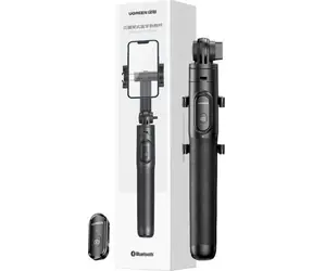 Ugreen Selfie-Stick mit Bluetooth-Fernauslöser, schwarz