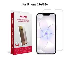 TOTI Glass 2D iPhone 16e/17e transparent