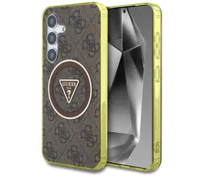 Guess 4G Glitzer-Dreieckknöpfe braun