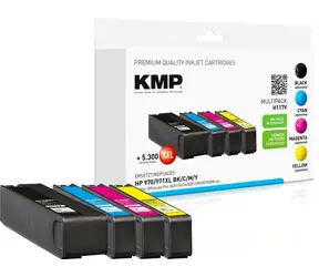 KMP refilovaná cartridge HP 970/971XL Multipack