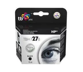 TB kompatibilní inkoustová kazeta HP č.27 (C8727AE) černá