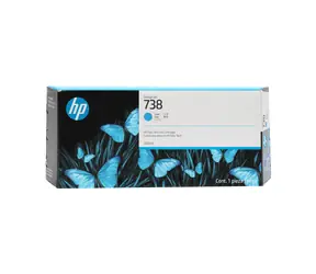 HP 738 azurová