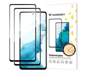 Wozinsky Vollverklebte Schutzfolie aus gehärtetem Glas für Samsung Galaxy S26 (2 Stück) - Kompatibel mit Fingerabdrucksensor