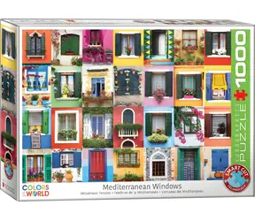EUROGRAPHICS Puzzle Mediterrane Fenster