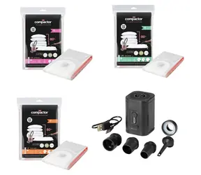 Compactor Vakuumierbeutel-Set mit elektrischer Pumpe