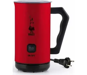 Bialetti MKF02 elektrischer Milchaufschäumer rot