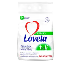 LOVELA Family Waschpulver für farbige Kleidung 2,1 kg