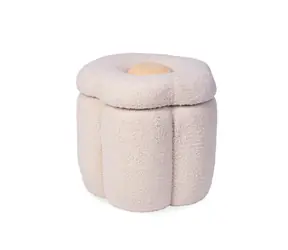 Childhome Spielzeugkiste 2in1 Flower Off White