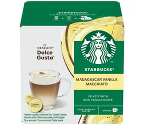 Starbucks Dolce Gusto Madagascar Vanilla Macchiato 12 Stück