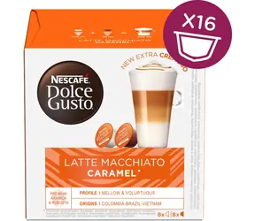 NESCAFÉ Dolce Gusto Latte Macchiato Karamell 16 Stück