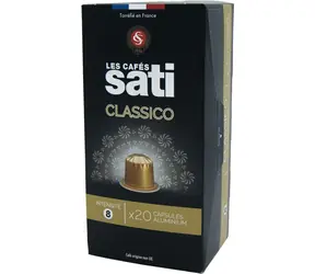 Les Cafés Sati Classico Nespresso 20 Stück
