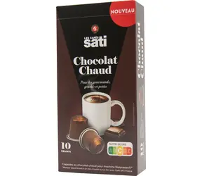 Les Cafés Sati Chocolat Chaud Nespresso 10 Stück