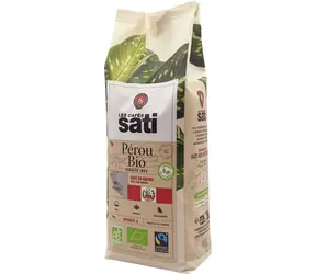 Les Cafés Sati Perou Inca Bio Fairtrade 500 g