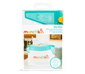 Munchkin Mikrowellen-Sterilisationsbeutel, 6 Stück