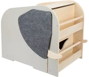 Small Foot Box für Spielzeug mit Sitz und Rädern Elefant „Wildlife“