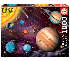 Educa Leuchtpuzzle Sonnensystem