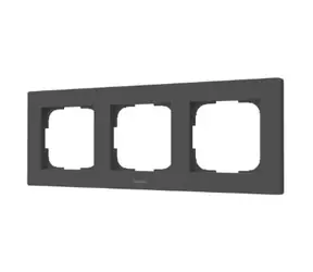 Aqara Schalterrahmen H2 EU (3-fach) (FE-X02DG) Dreifachrahmen für Aqara H2 Schalter, grau