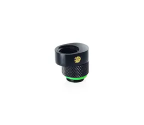 BitsPower X-Cross-Adapter G1/4 (M) > G1/4 (F) 5 mm Offset mattschwarz