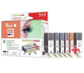 Peach remanufctured CLI-526 MultiPack Plus alternativní cartridge
