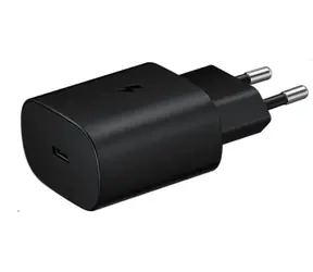 Samsung Netzteil mit Schnellladung (25W) ohne Kabel schwarz - Großverpackung