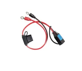 Victron -Kabel mit M6-Ösen und 30-A-Sicherung für BlueSmart IP65-Ladegeräte