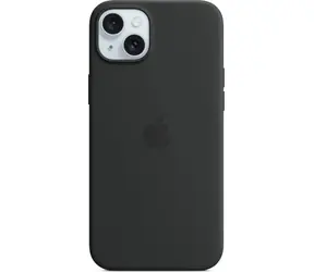 Apple Silikonhülle mit MagSafe für iPhone 15 PLUS schwarz