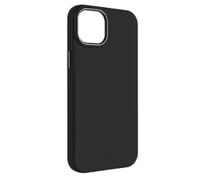 FIXED MagFlow Back Cover mit MagSafe-Unterstützung für Apple iPhone 15 PLUS Schwarz