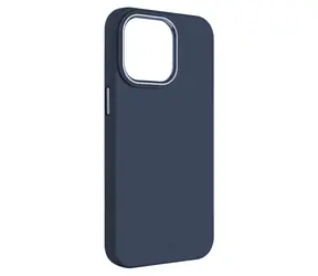 FIXED MagFlow Back Cover mit MagSafe-Unterstützung für Apple iPhone 15 Pro Max Blau