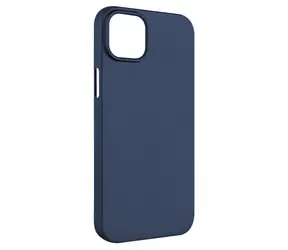 FIXED Story Gummierte Rückseite für Apple iPhone 15 PLUS Blau