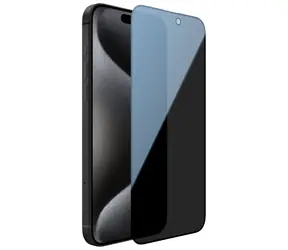Nillkin gehärtetes Glas 0,33 mm Guardian 2,5D für Apple iPhone 15 Pro Max Schwarz