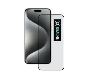 Obal:Me 5D Tempered Glass für Apple iPhone 15 Pro Max schwarz